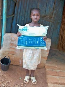 Kadiatu - With her new net