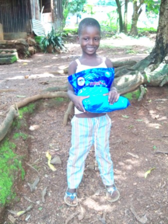 Daniel - net brings a smile to his face