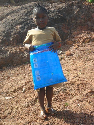 Amildatu shows her new net!