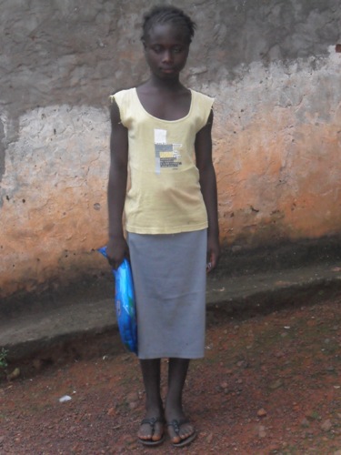 Kumba is happy to sleep safe from Malaria!